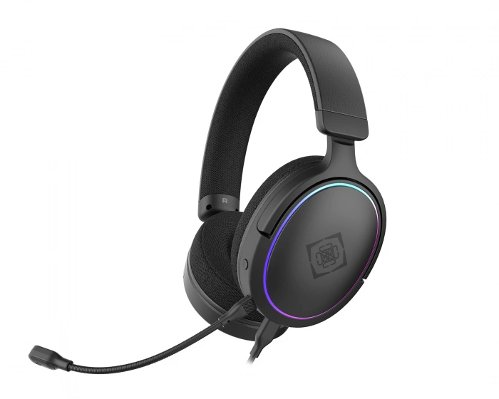 Deltaco Gaming DH430 Trådbundet RGB Gaming Headset - Svart