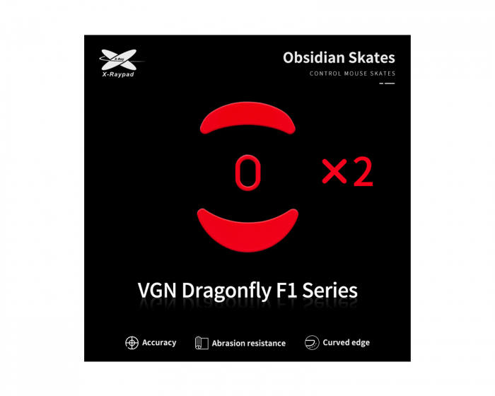 X-raypad Obsidian Mouse Skates för VGN Dragonfly F1