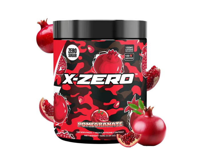 X-Gamer X-Zero Pomegranate - 100 Serveringar
