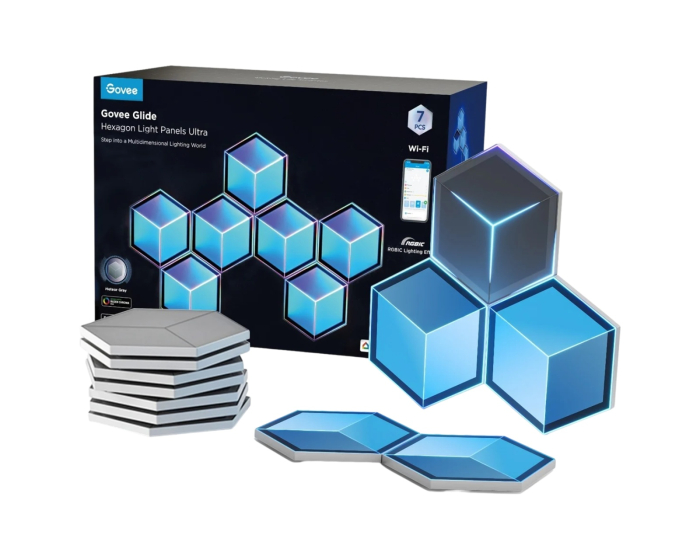 Govee Glide Hexagon Ultra Ljuspaneler 7-pack
