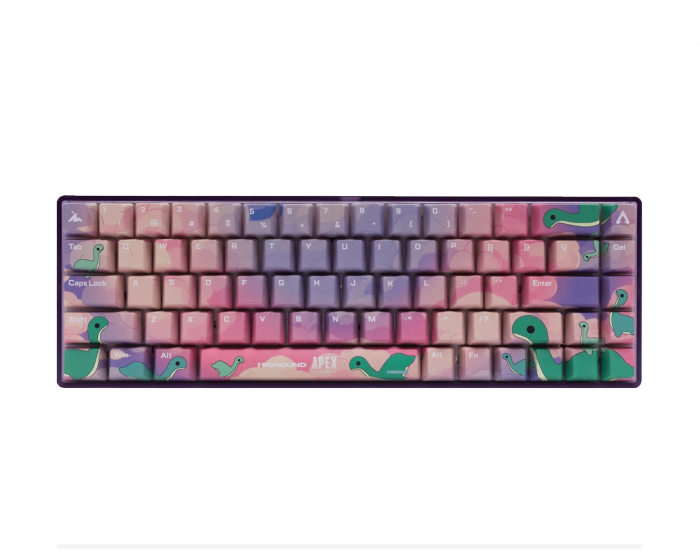 Higround Apex Basecamp Hotswap Gaming Tangentbord ANSI - Nessie Type