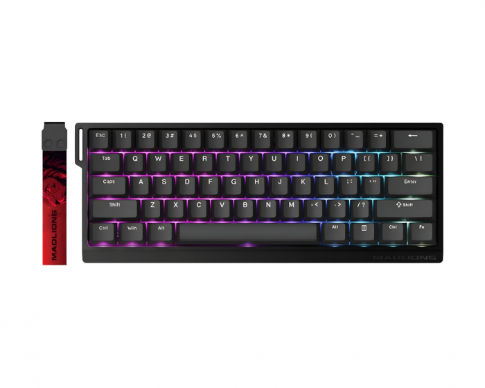 FGG MAD 60 HE RGB Tangentbord ANSI [Magnetic Amber PRO] - Svart