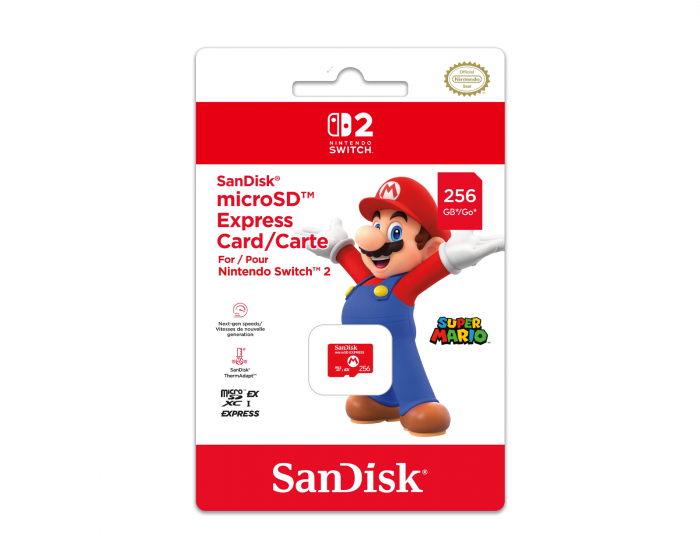 SanDisk microSD Express Card 256GB - Minneskort