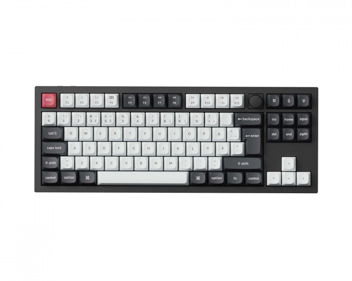 Keychron Q3 HE TKL RGB Hotswap ISO Tangentbord [Nebula Linear] - Svart