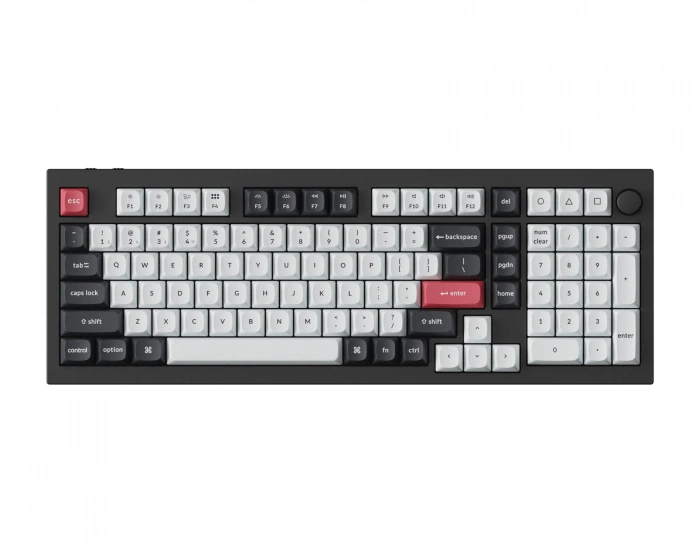 Keychron Q5 HE 96% RGB Hotswap ISO Tangentbord [Nebula Linear] - Svart