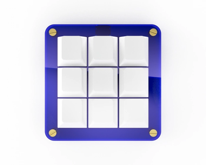 MaxCustom 9-Key MacroPad - Blå