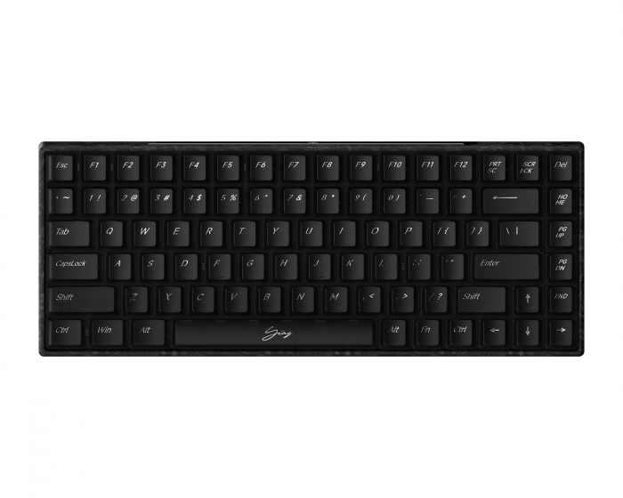 WLMouse YING75 HE Forged Carbon Fiber Tangentbord - Svart [TTC Shadow]