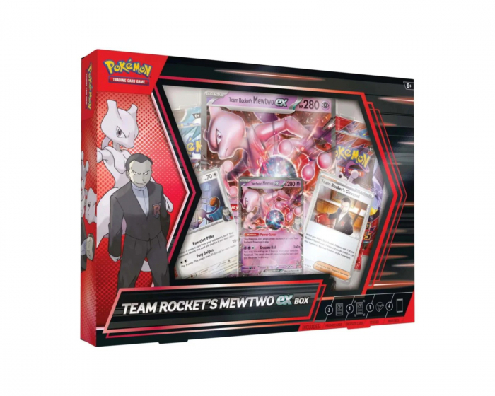 Pokémon Team Rocket's Mewtwo ex Box
