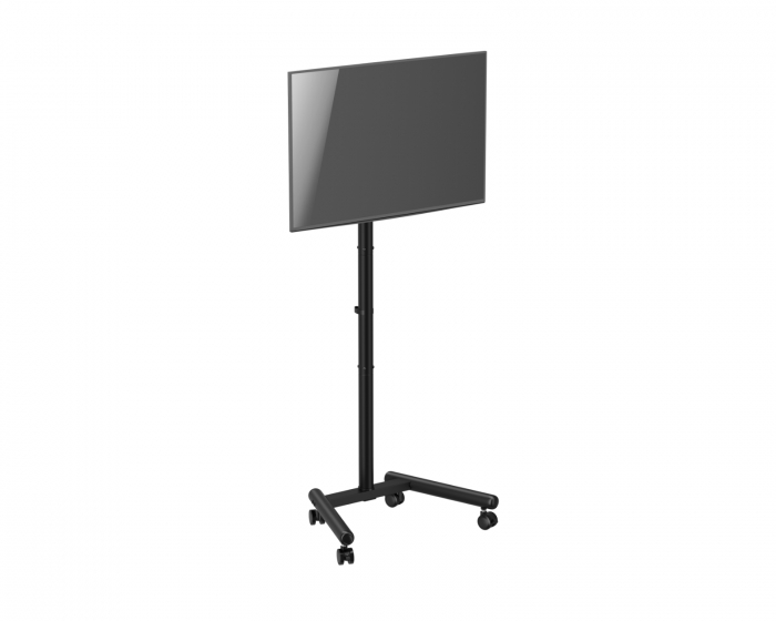 MaxMount Kompakt TV-stativ med hjul 13”-50” - Svart