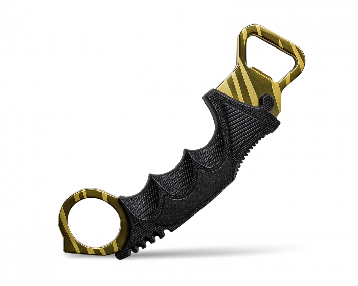 X-Gamer X-Zero Karambit Bottle Opener - Tiger Tooth