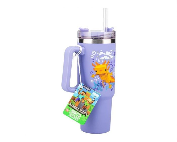 Paladone Minecraft Tumbler Cup 900ml - Lila