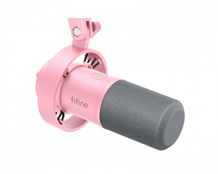 Fifine K688 USB / XLR Dynamisk Mikrofon - Rosa