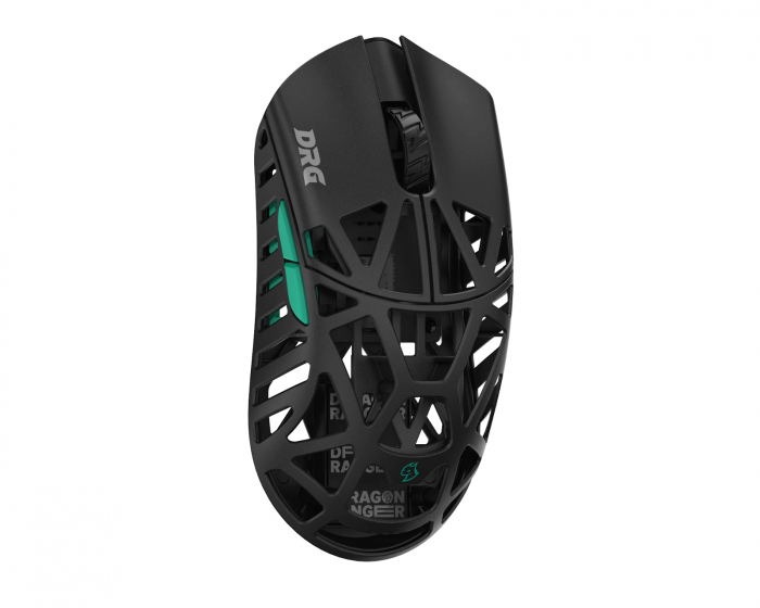 WLMouse x DRG Beast X Max Trådlös Gaming Mus - Side Slits - Svart