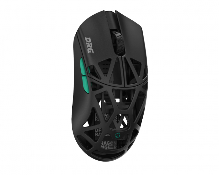 WLMouse x DRG Beast X Max Trådlös Gaming Mus - Solid Slits - Svart
