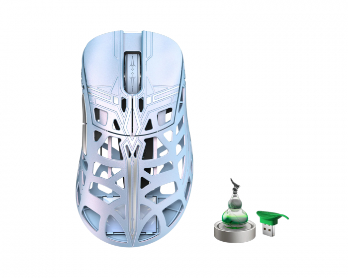 WLMouse x The Swords Magnesium Trådlös Gaming Mus [OMRON] - Ice Blue