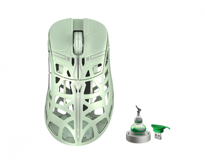 WLMouse x The Swords Magnesium Trådlös Gaming Mus [TTC] - Mint Green