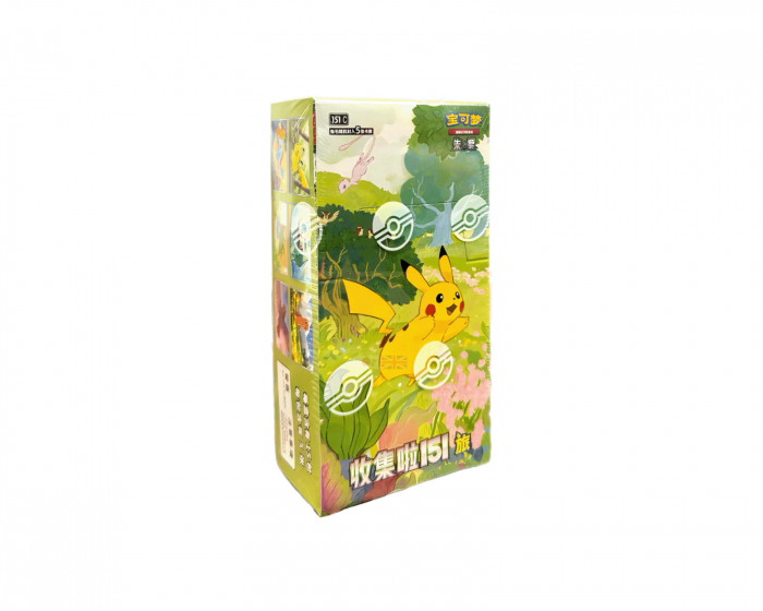 Pokémon 151C Journey Booster Box (Simplified Chinese)
