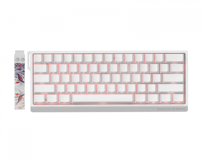 FGG MAD60 ANSI RGB Tangentbord [Magnetic Amber Pro] – Vit