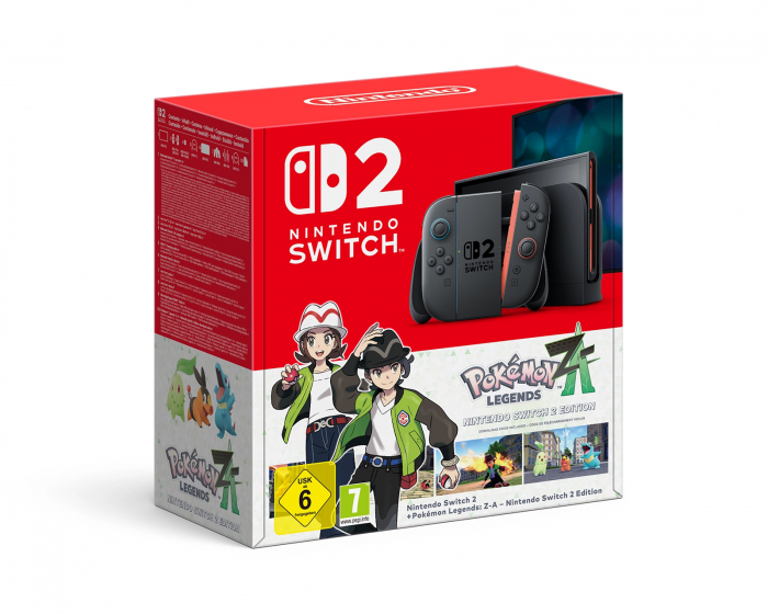 Nintendo Switch 2 Spelkonsol - Pokémon Legends: Z-A Bundle