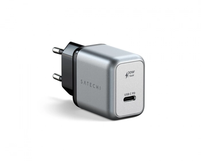 Satechi 30W USB-C PD GaN Väggladdare - Rymdgrå
