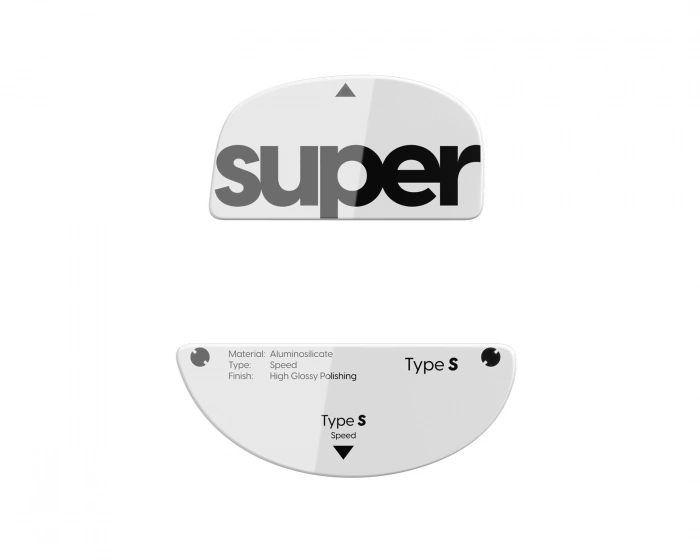 Superglide (Type-S) Skates för ZywOo The Chosen Mouse