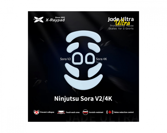 X-raypad Jade Ultra Skates för Ninjutsu Sora V2 / 4K (universal)