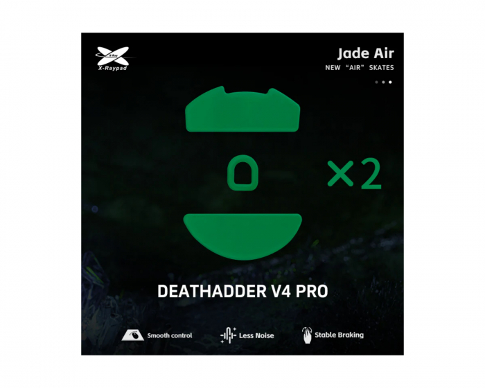 X-raypad Jade Air Skates för Razer Deathadder V4 PRO