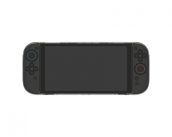 Deltaco Gaming Transparent Fodral för Nintendo Switch 2 - Grå