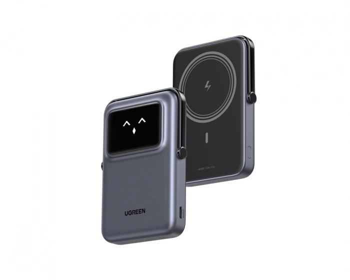 UGREEN Uno 5000mAh Magnetisk Trådlös Powerbank - Grå