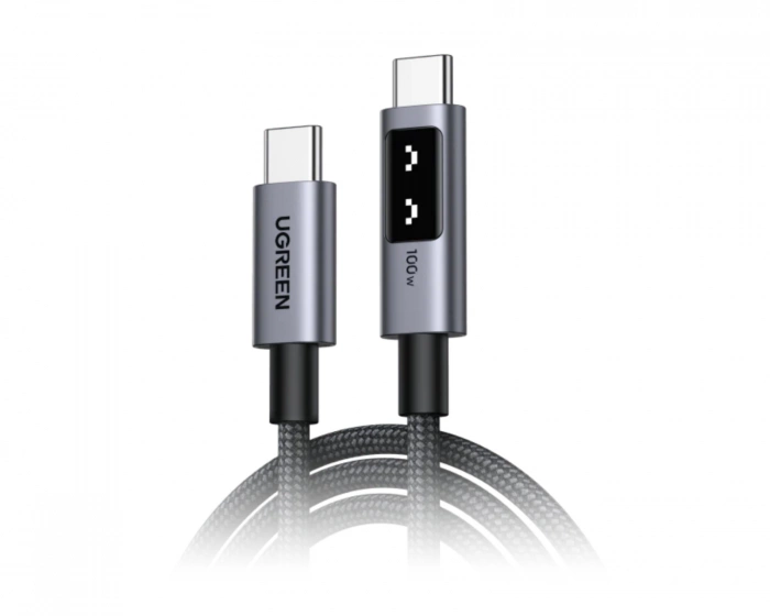 UGREEN Uno USB-C till USB-C PD Snabbladdningskabel - 2m