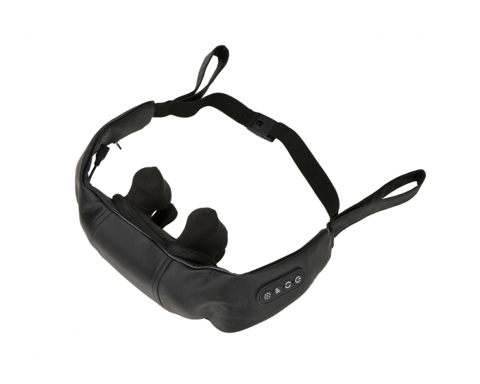 MaxLife Shiatsu Nack- och Ryggmassageapparat med värme - Svart