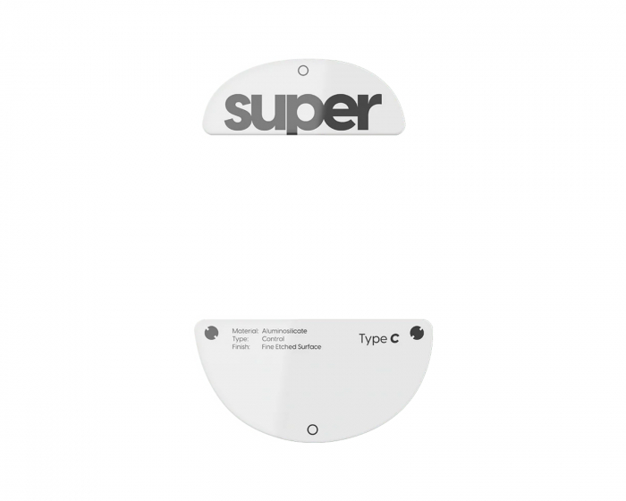 Superglide Glass Skates Type-C för JV-X - Vit