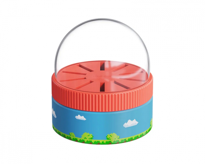 Hagibis Roterande Spelkorthållare för Nintendo Switch – Röd/Blå