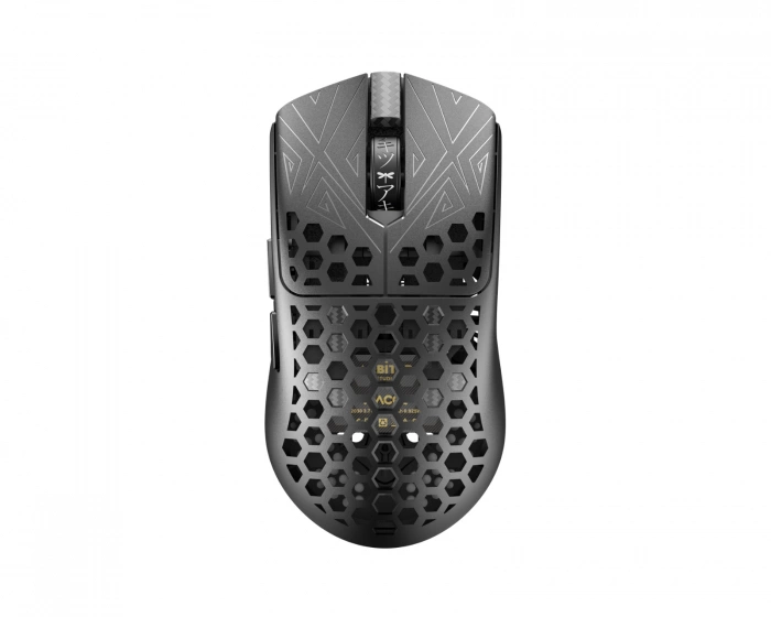 Arbiter Studio AKITSU Medium Kolfiber 8K Trådlös Gamingmus - Svart