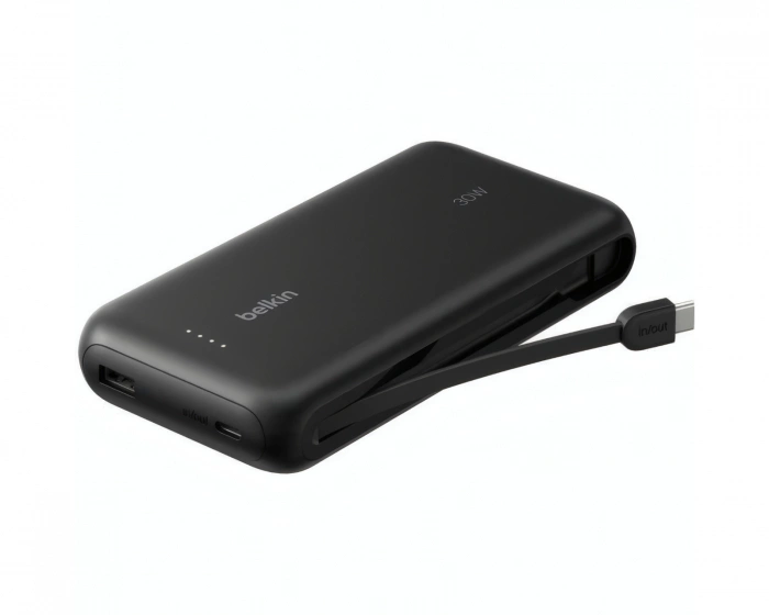 Belkin PD30W 20000 mAh Powerbank med integrerad kabel