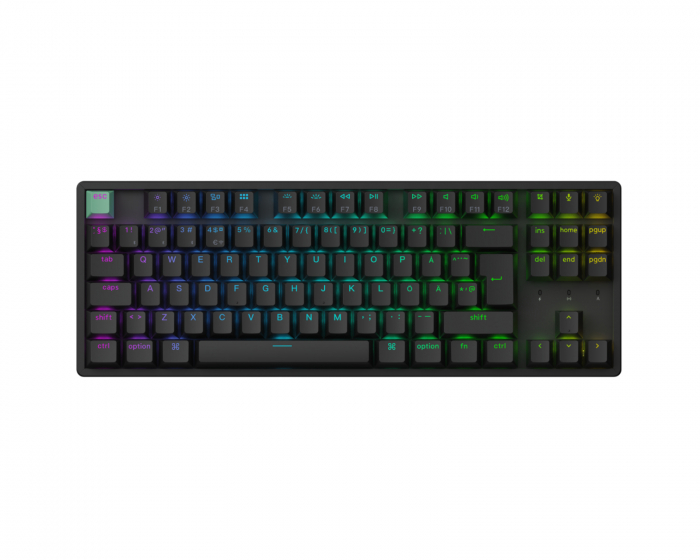 Keychron K8 HE Trådlöst QMK Tangentbord [Gateron 2.0 Purple Magnetic Switch] - Svart