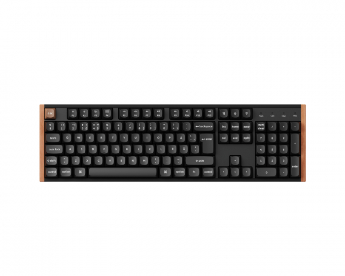 Keychron K10 HE SE Trådlöst QMK Tangentbord [Gateron 2.0 Purple Magnetic Switch] - Wood Black
