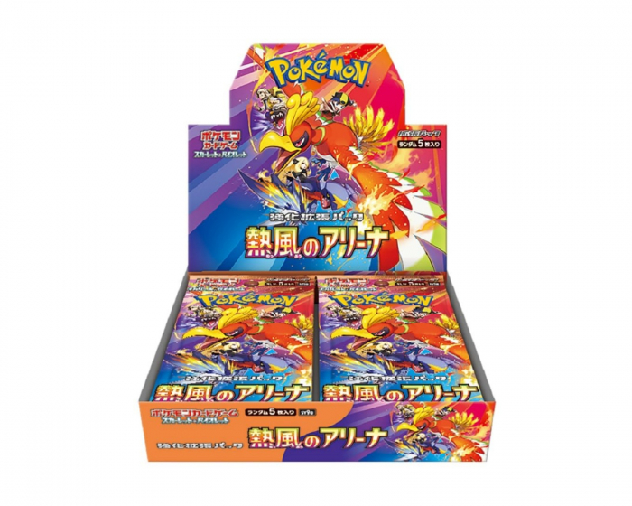 Pokémon Heat Wave Arena SV9a Booster Box (Japansk)