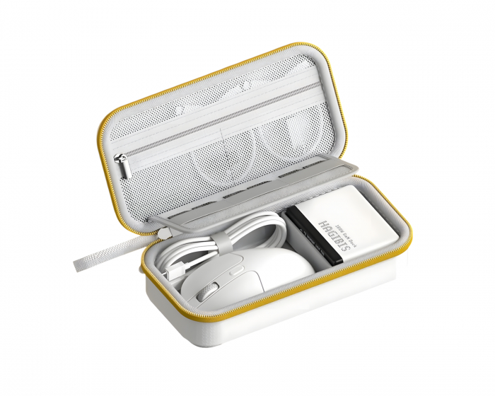 Hagibis Portabel Elektronisk Organiseringsväska – Vit