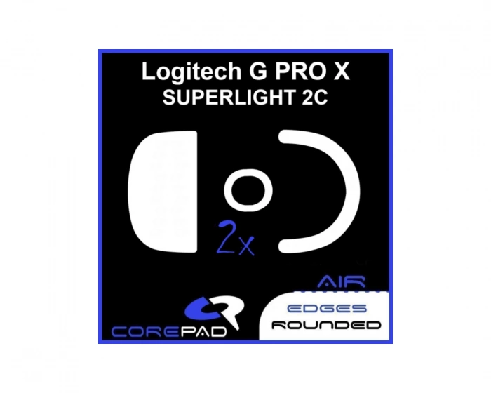 Corepad Skatez AIR till Logitech G PRO X SUPERLIGHT 2C Compact