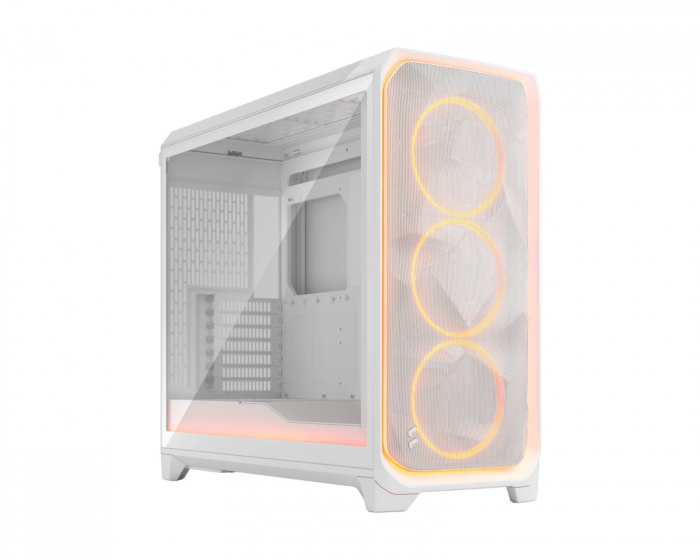 Fractal Design Meshify 3 Chassi RGB Ambience Pro TG XL - Vit