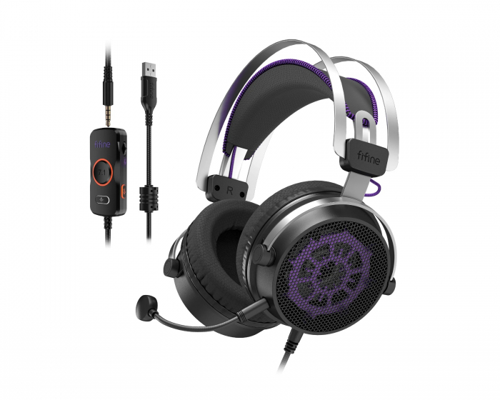 Fifine H18V Gaming Headset - Svart