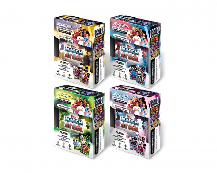Topps Match Attax Booster Tin UCL 25/26 - Fotbollskort