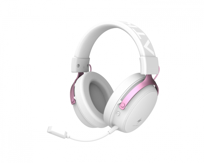 ATK N9 Ultra Trådlöst Gaming Headset - Vit Rosa