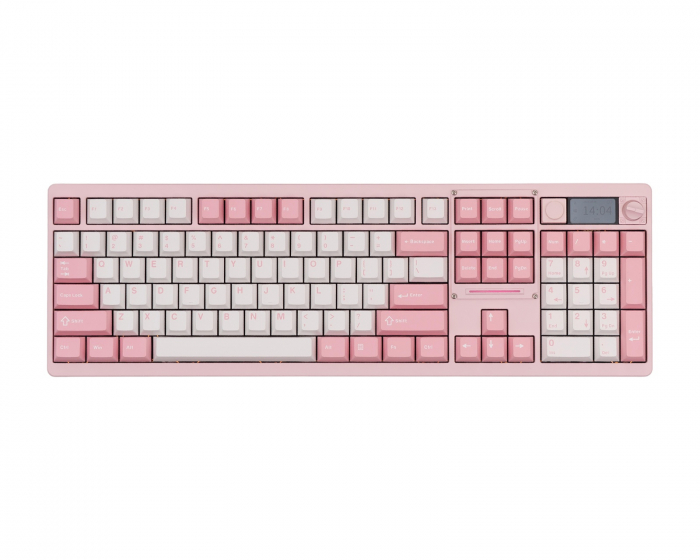 Chilkey ND104 Trådlöst Tangentbord - Soft Pink [WS Breeze]