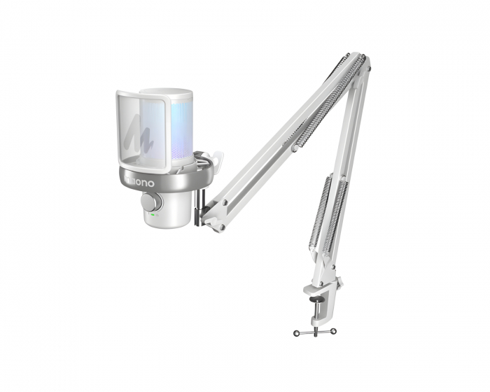 Maono DM40 S Pro - Trådlös Kondensatormikrofon - Vit