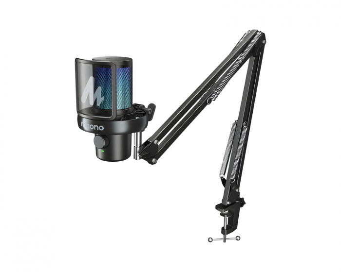 Maono DM40 S Pro - Trådlös Kondensatormikrofon - Svart