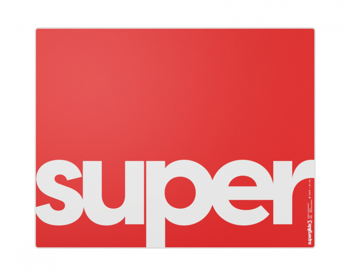 Superglide Glasmatta v3 L – Type-S – Röd