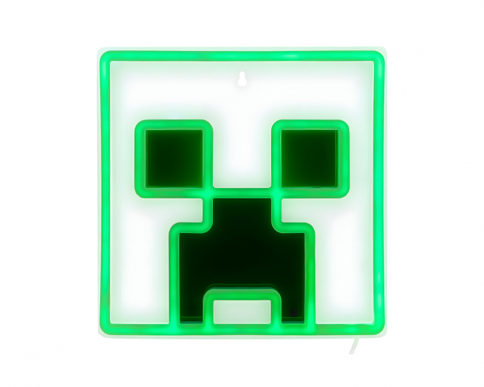 Paladone Minecraft Creeper Väggmonterbar LED Neonlampa