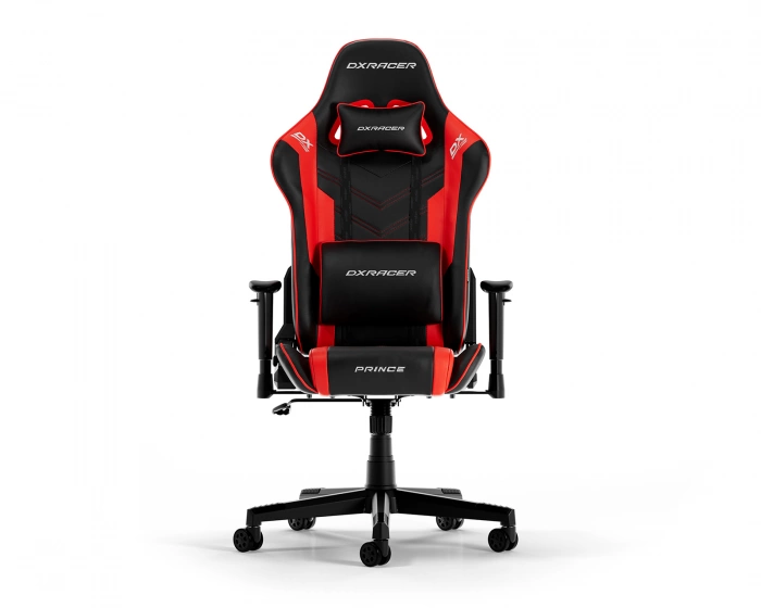 DXRacer PRINCE L Svart & Röd PVC Läder